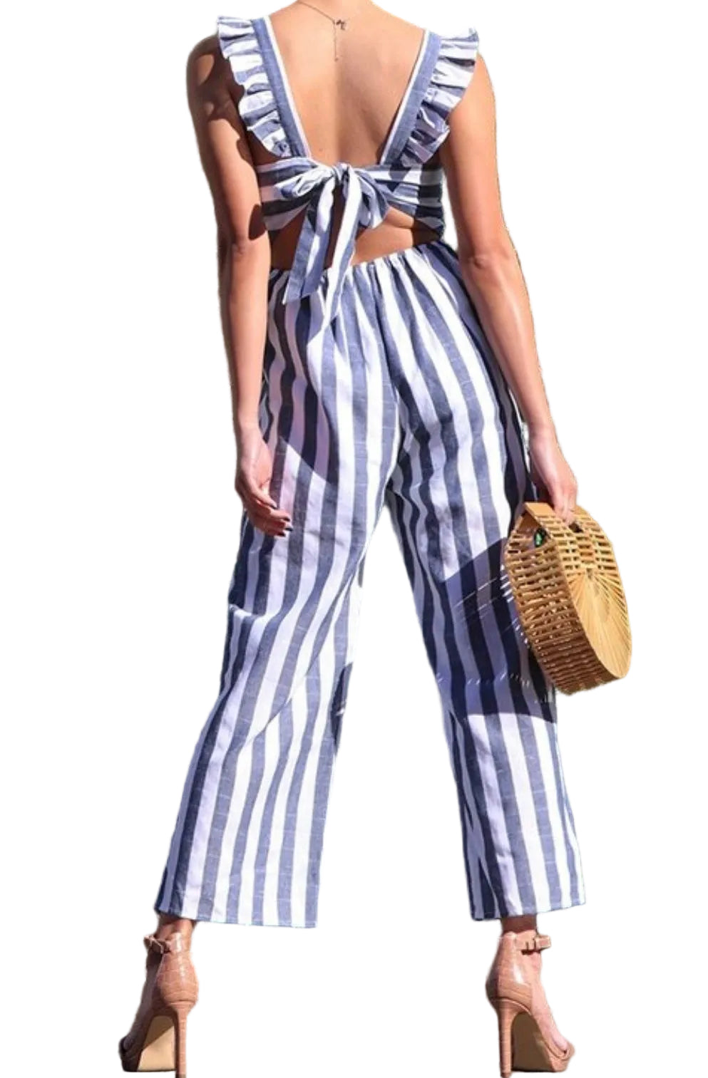 Fierce Stripped Jumpsuit
