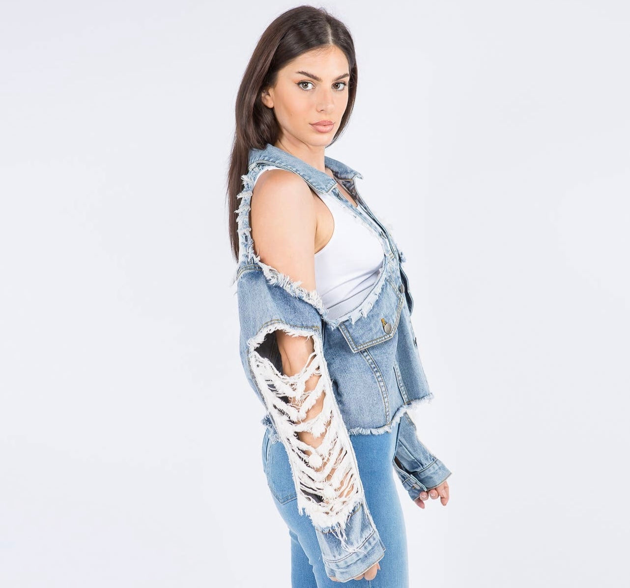 Barely There Denim Jacket