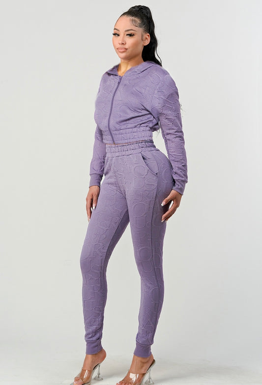 Purple Passion Jogger Set
