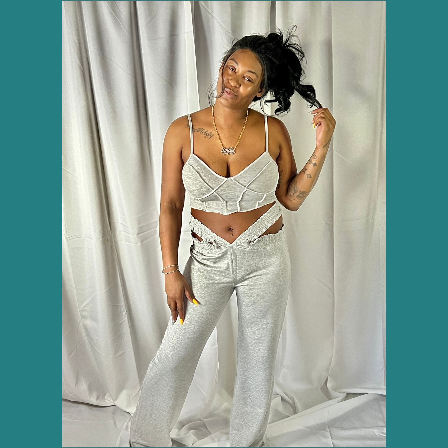 The Hippie 2pc Pants Set